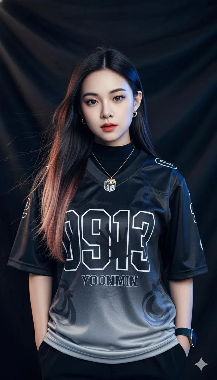 Sporty Streetwear Portrait