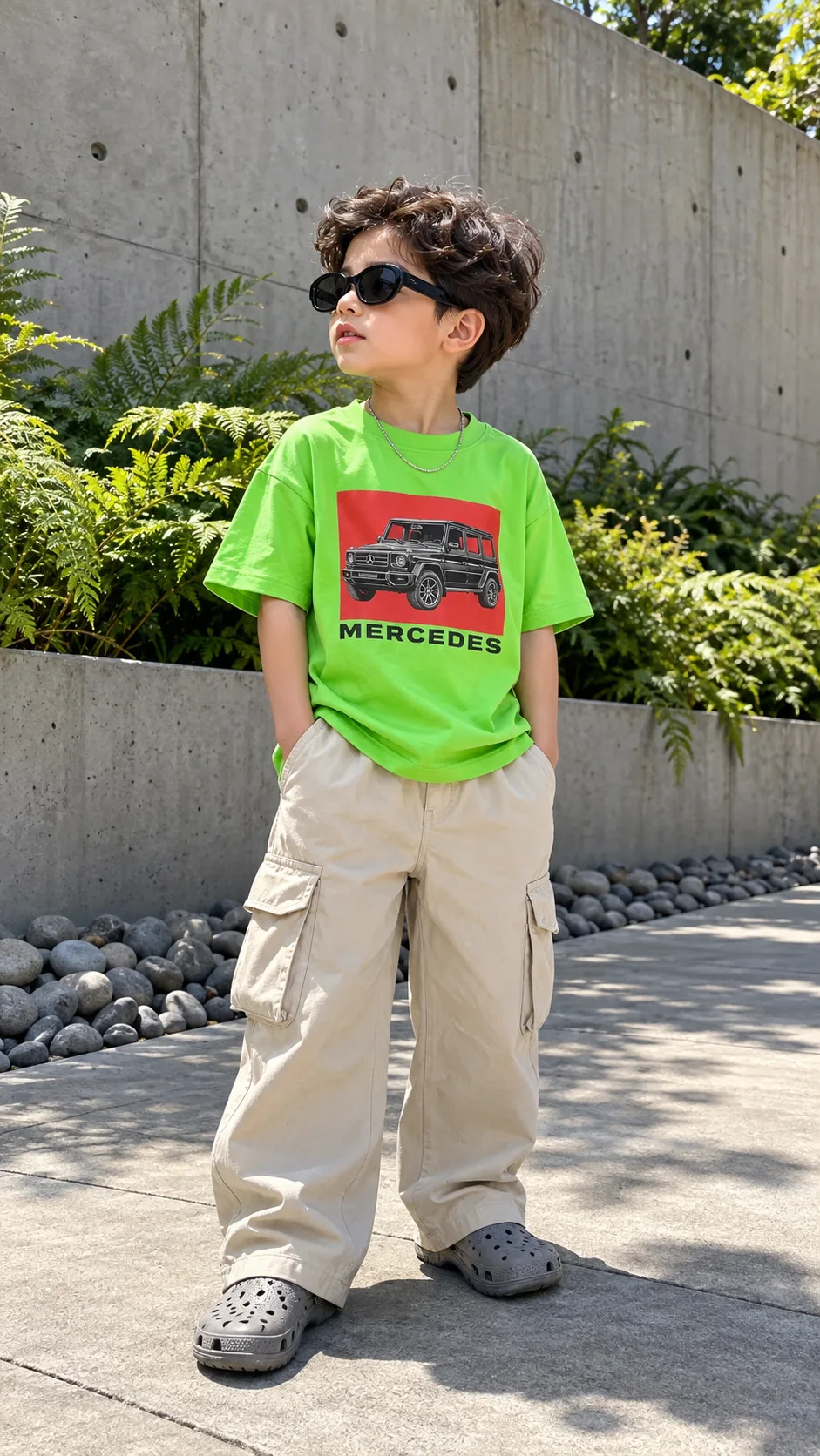 Kids Streetwear Lookbook Prompt