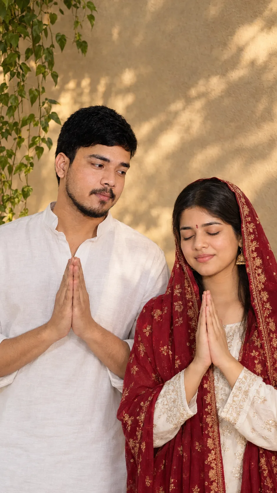 Ultra realistic cinematic portrait of a young couple