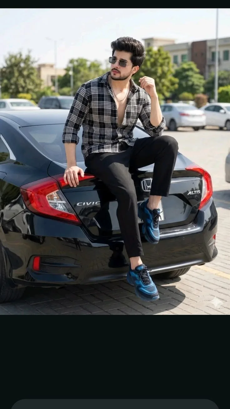 Black Honda Civic