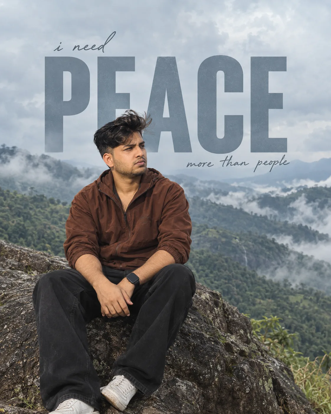 I Need Peace More Than People