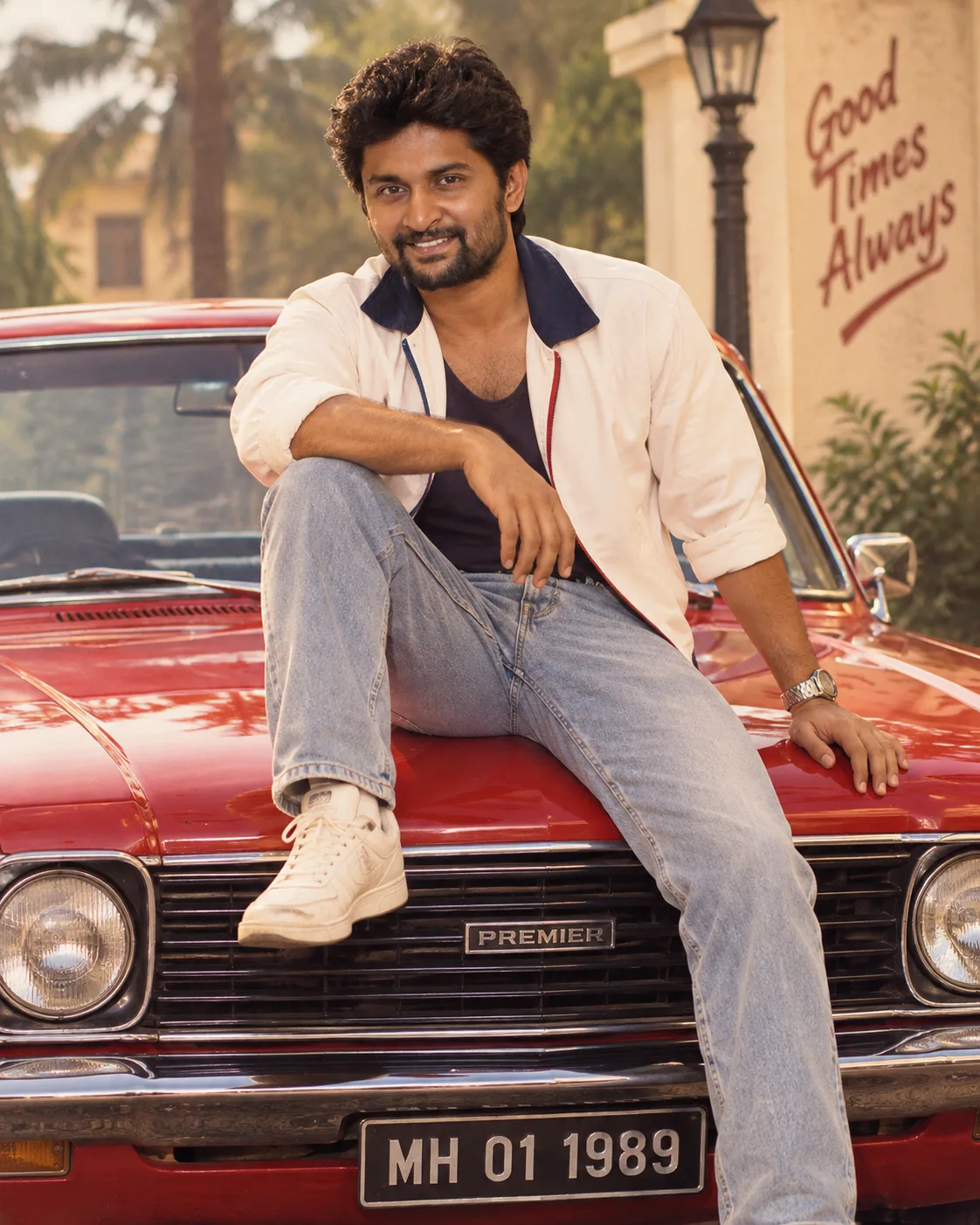 Retro Bollywood Hero Vibes 🚗❤️ | 80s–90s Cinematic Look