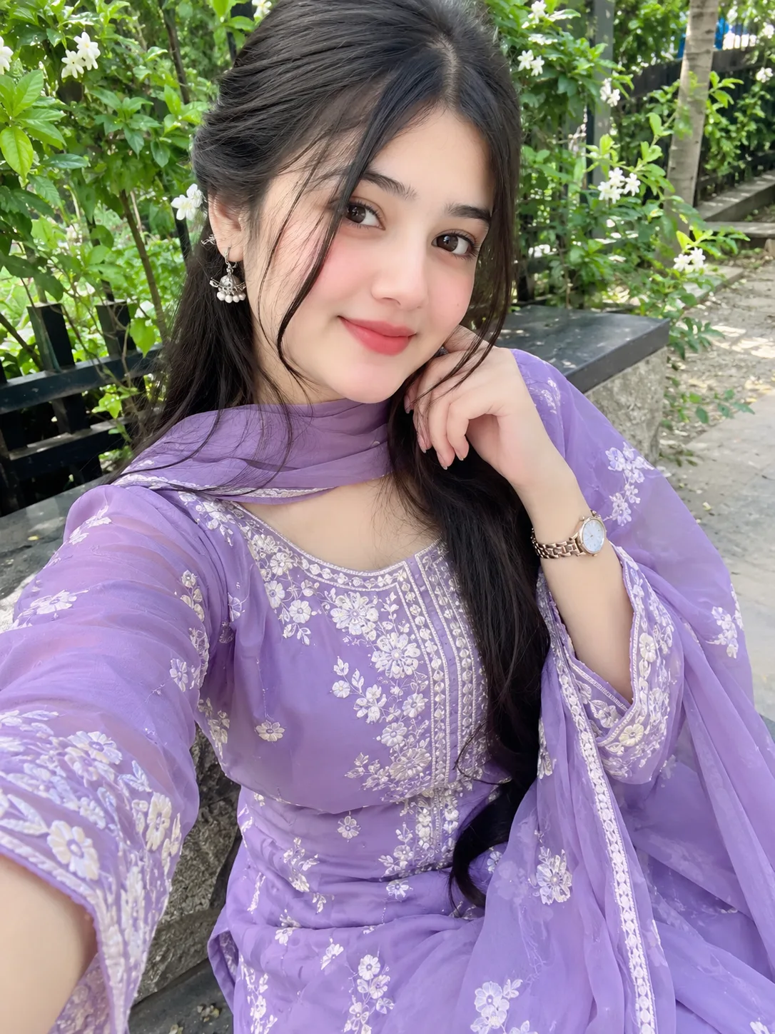 Elegant Lavender Fashion | New Style Look ✨ Prompt