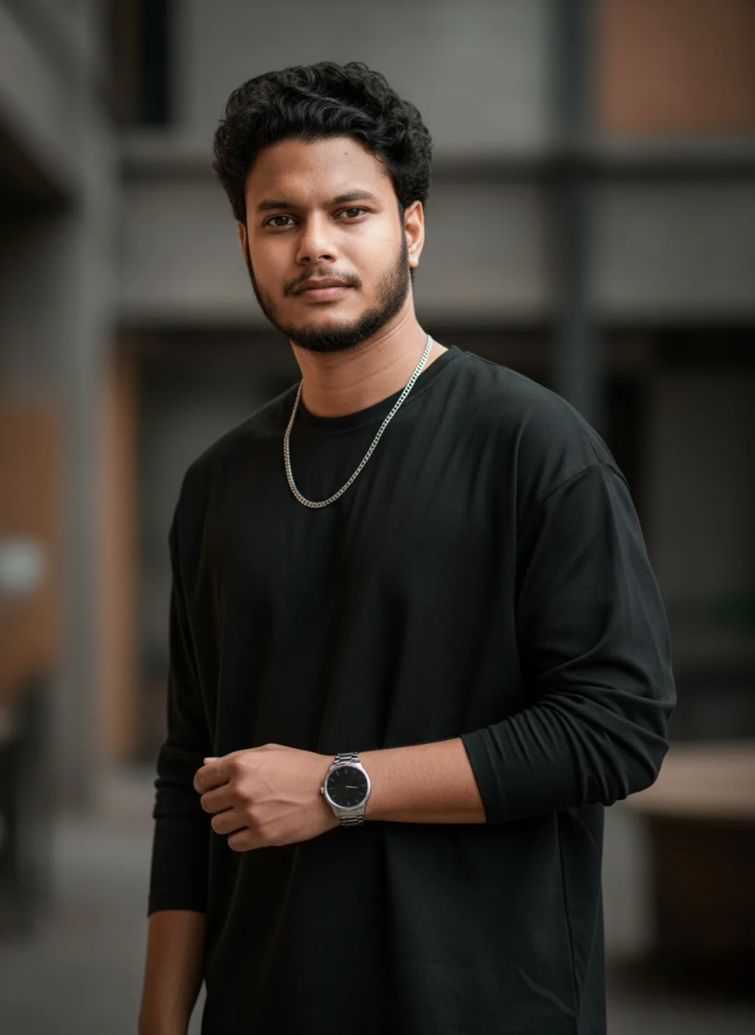 detailed AI image generation prompt, jisse aap bilkul aisa ya isse milta-julta look create kar sakte hain: