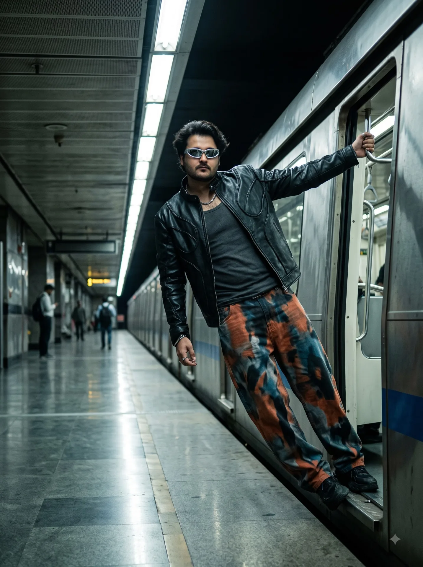 Gritty luxury street-fashion - Ai Prompt
