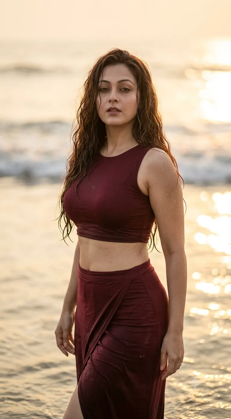 Beach portrait
