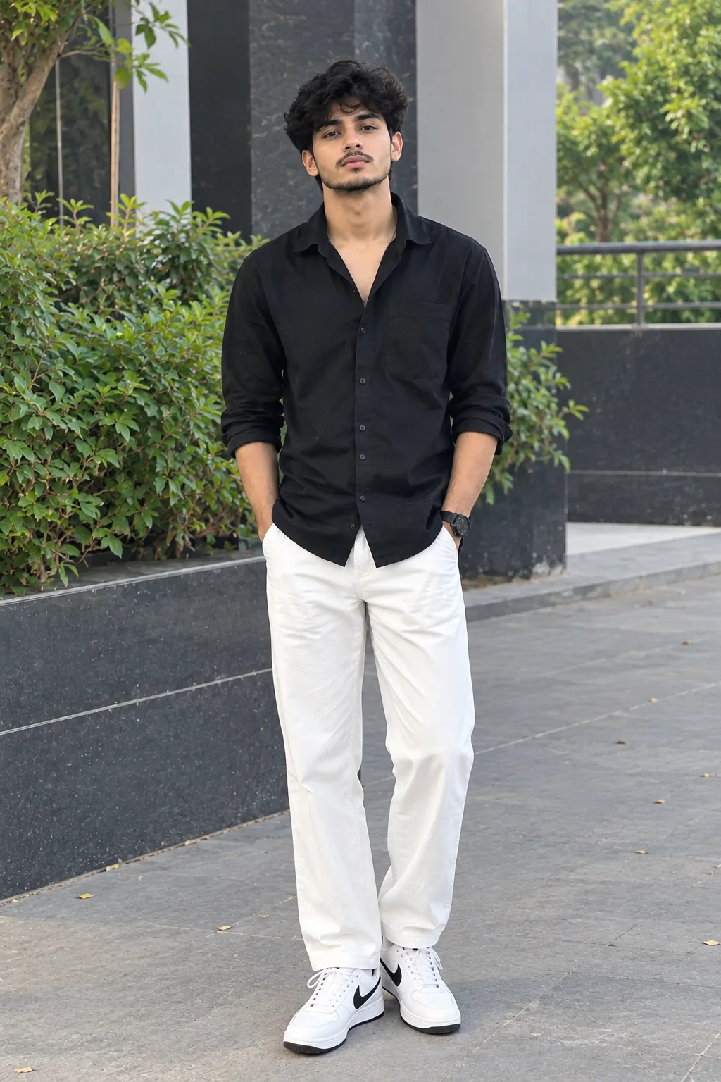 simple pose