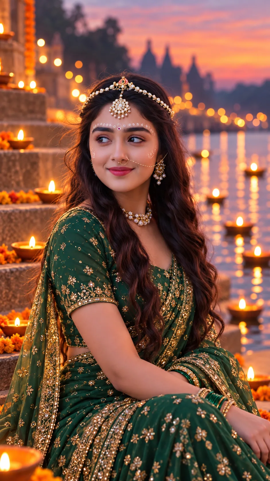 Cinematic Indian Festive Portrait