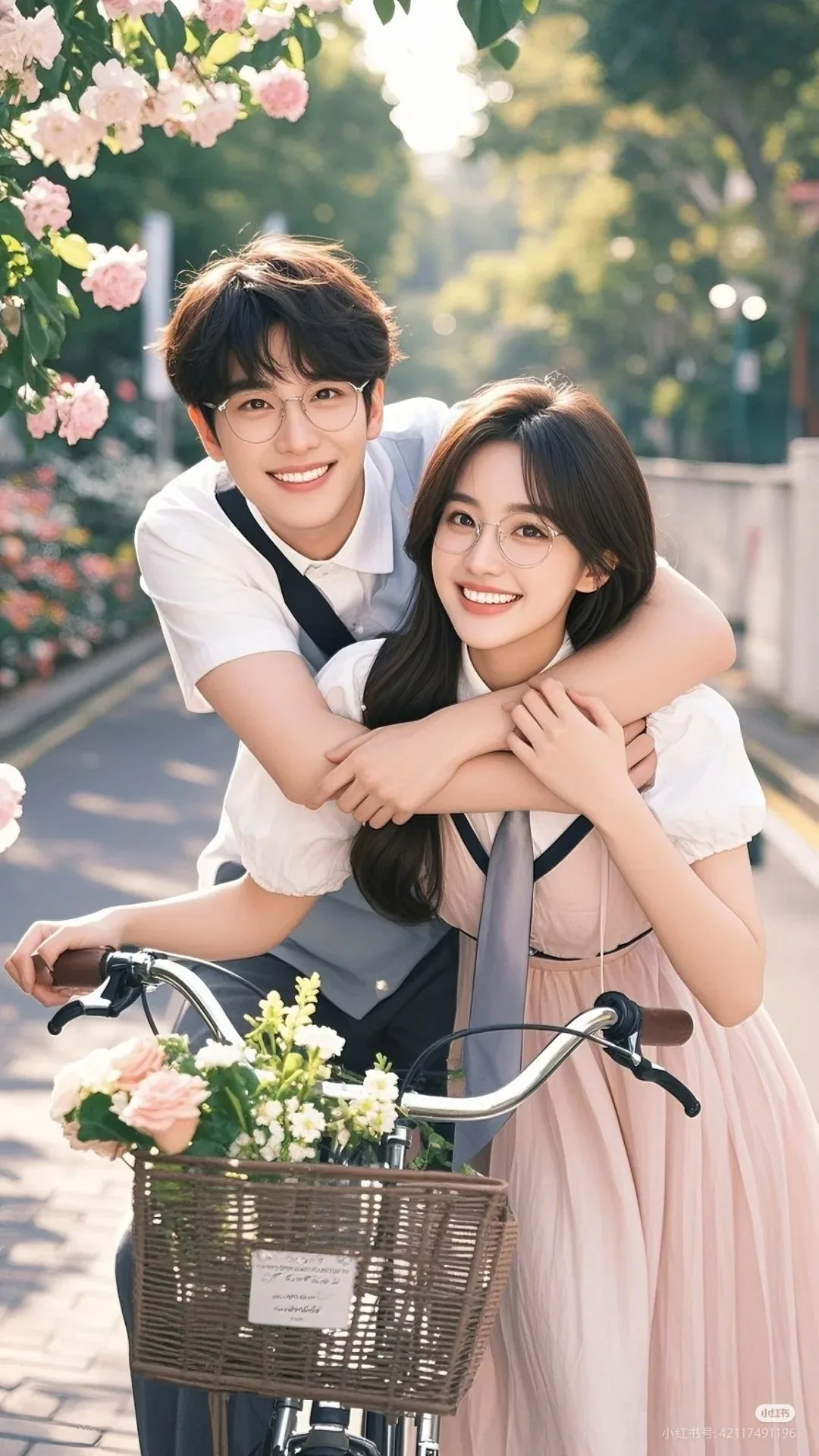 The Bicycle Date: A Summer Rose Romance