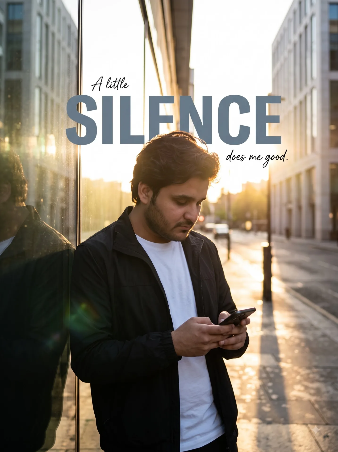 A Little SILENCE does me good.