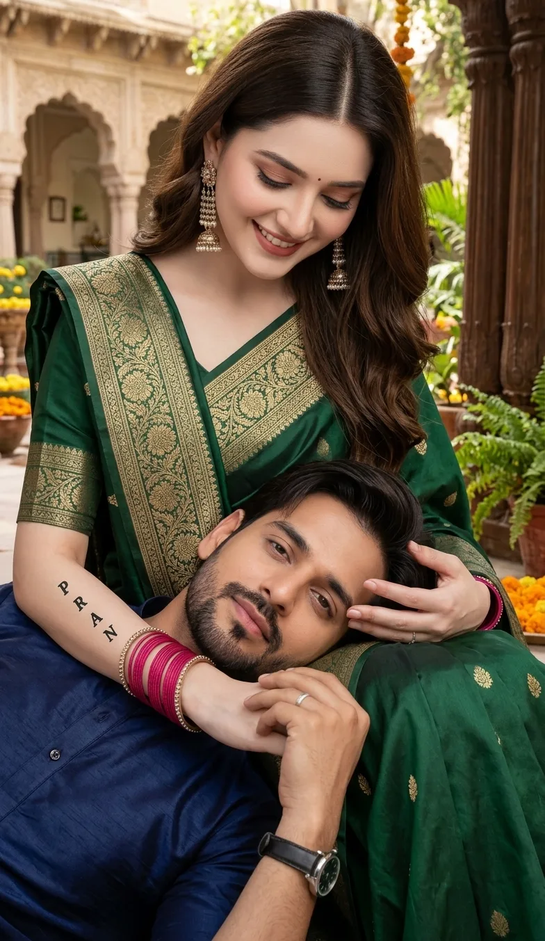 Intimate Royal Countyrad Saree Potrait