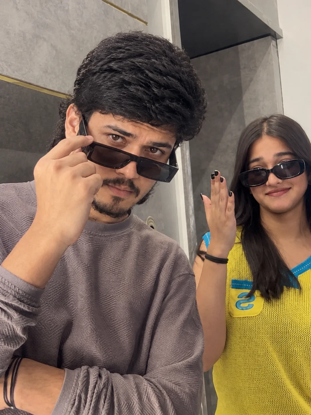 Double Shade girl friend boy friend