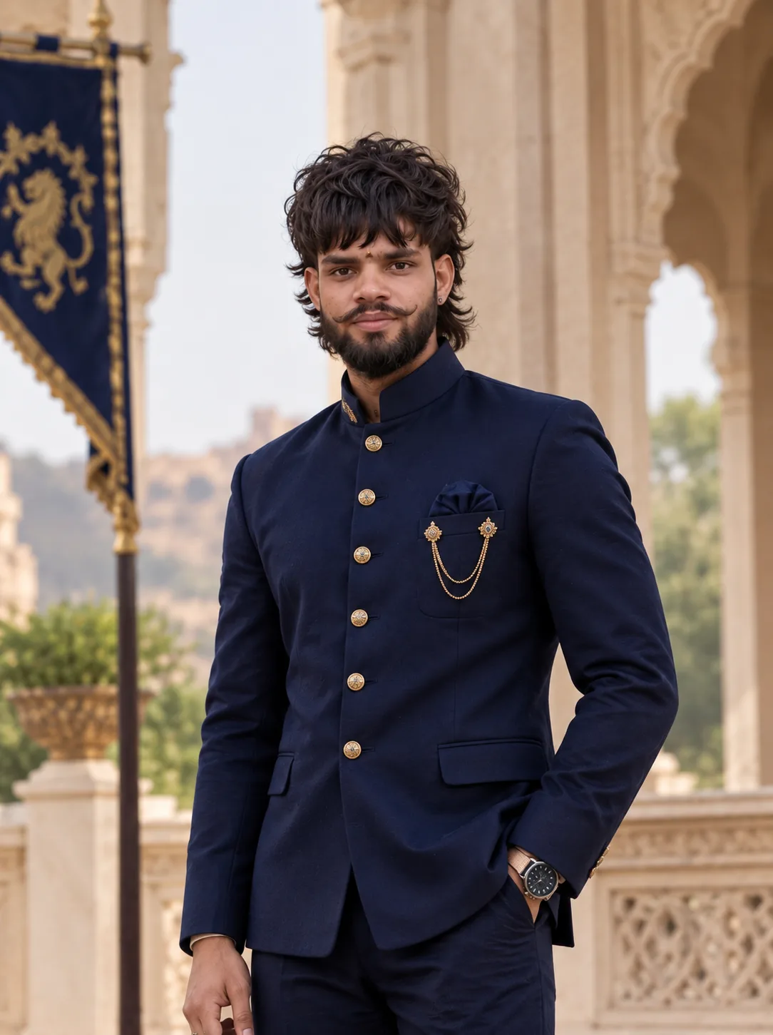 The Royal Heir — Midnight Blue
