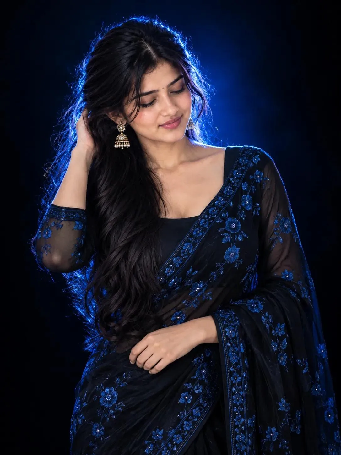 Midnight Blue Elegance