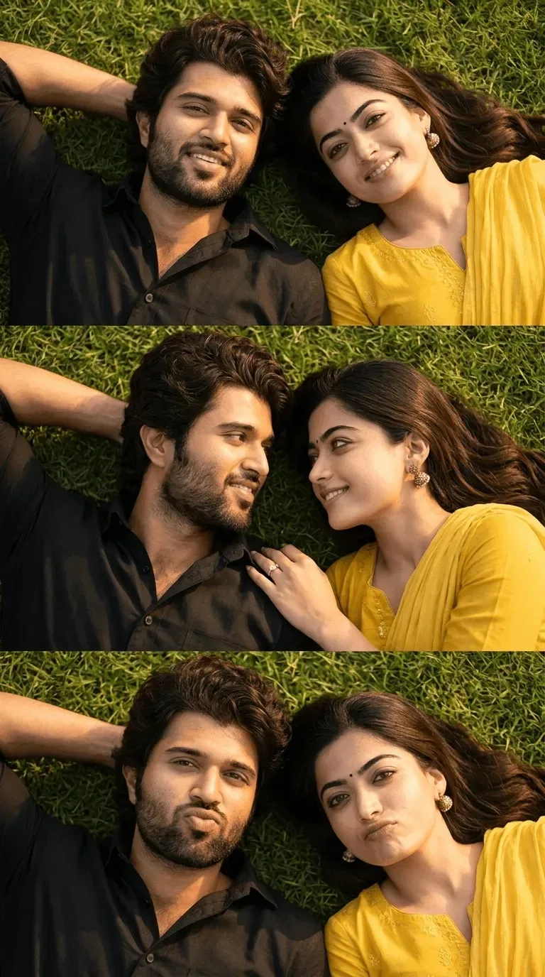 Romantic Grass Couple