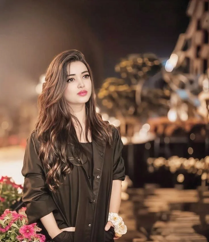 Elegant Autumn Evening Portrait