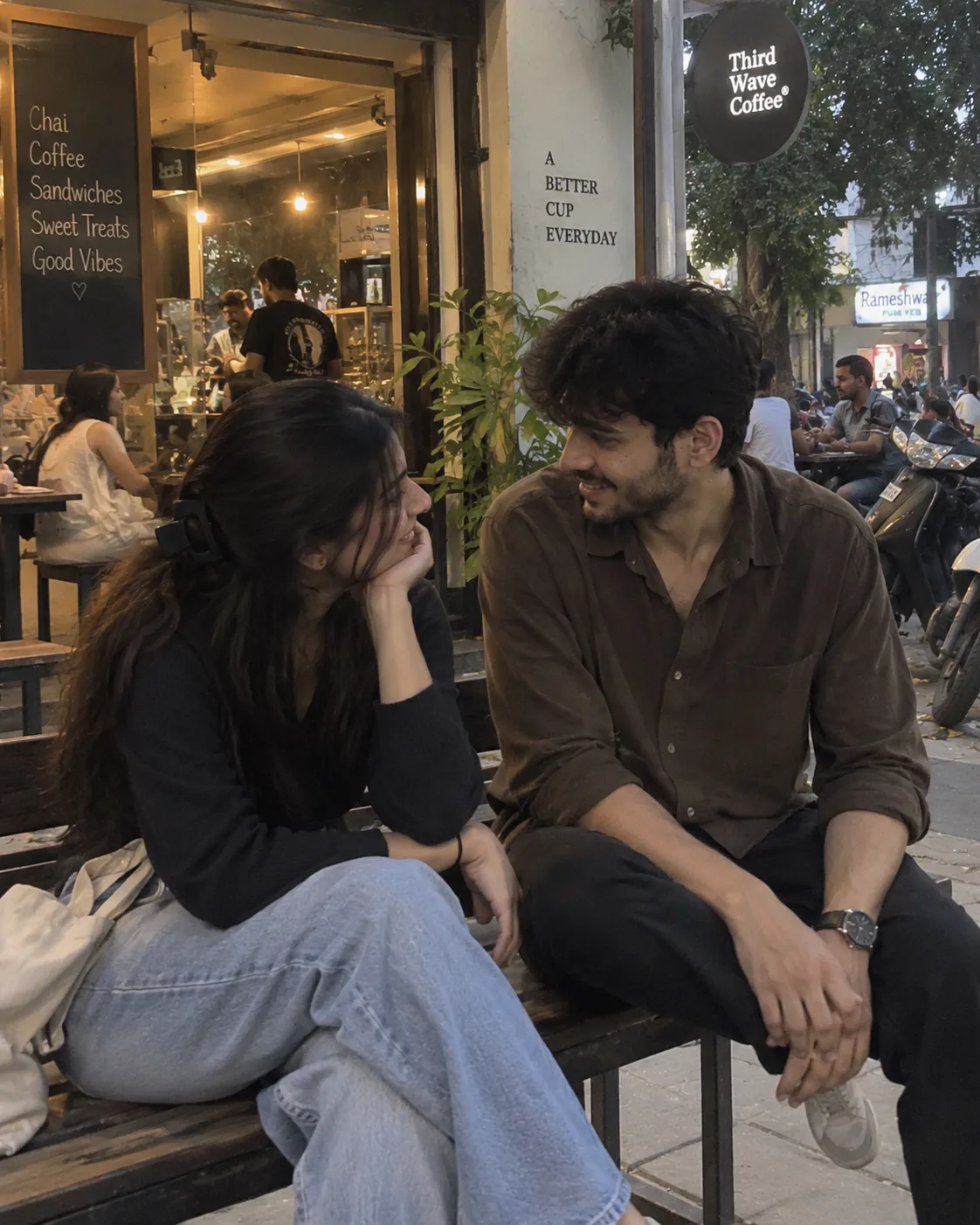 Ultra realistic cinematic portrait of a young couple