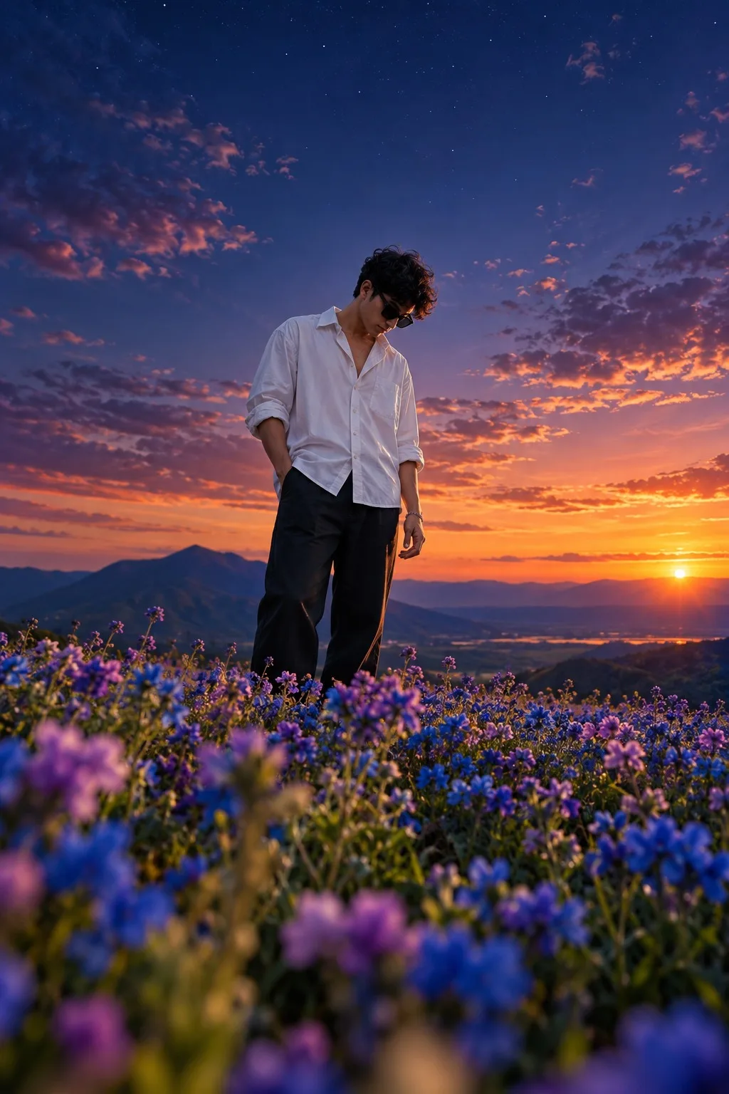 Lost in the Sunset Wildflowers