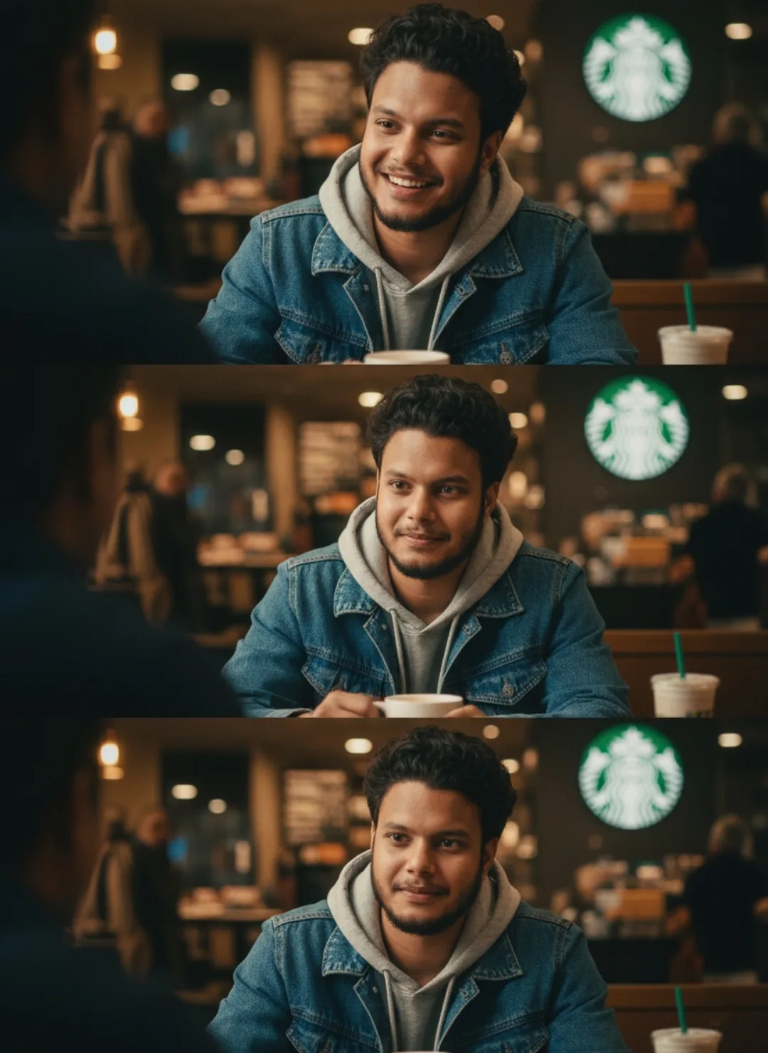 Starbucks Smile: Three Warm Portraits