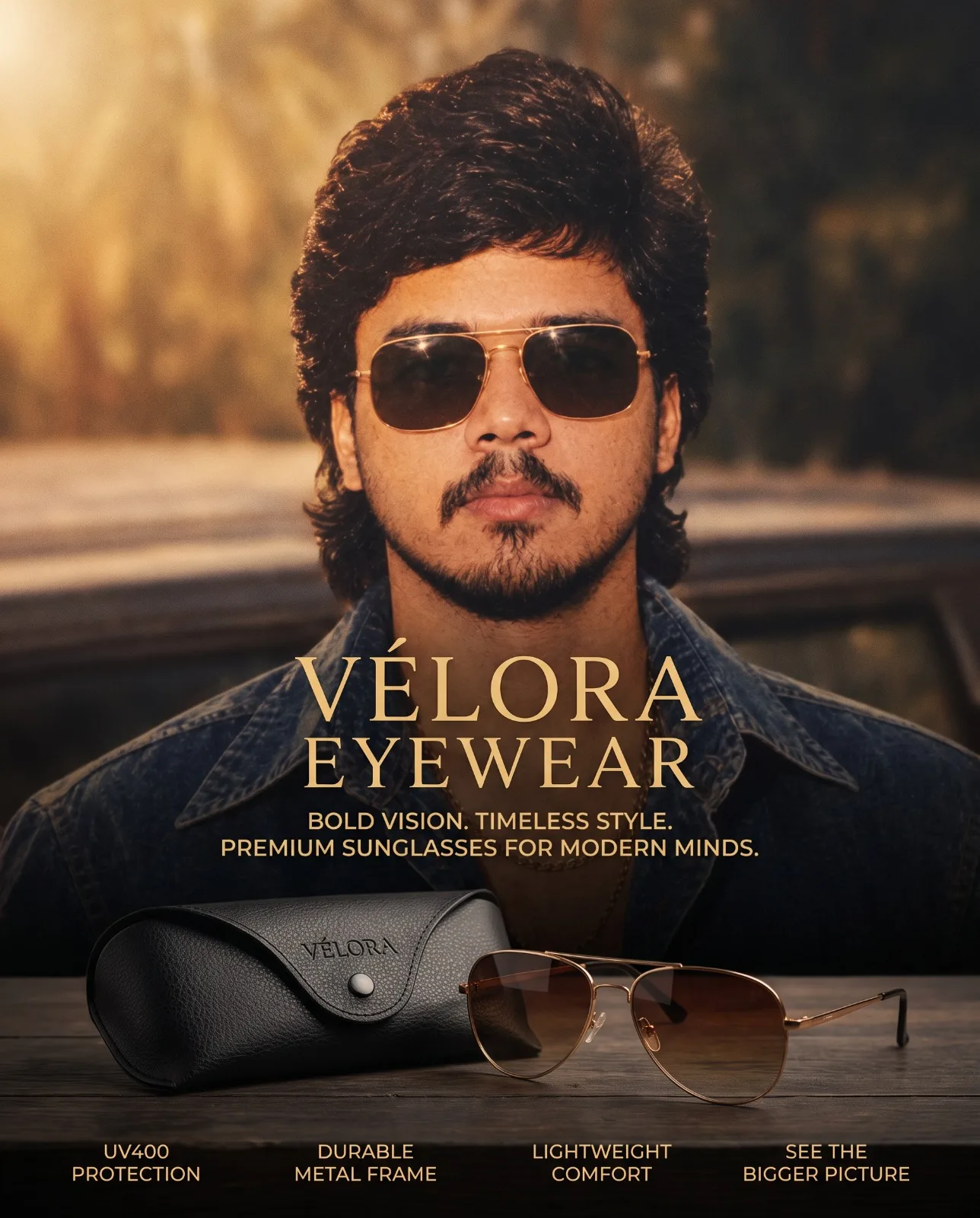 VÉLORA Eyewear — Bold Vision, Timeless Styl