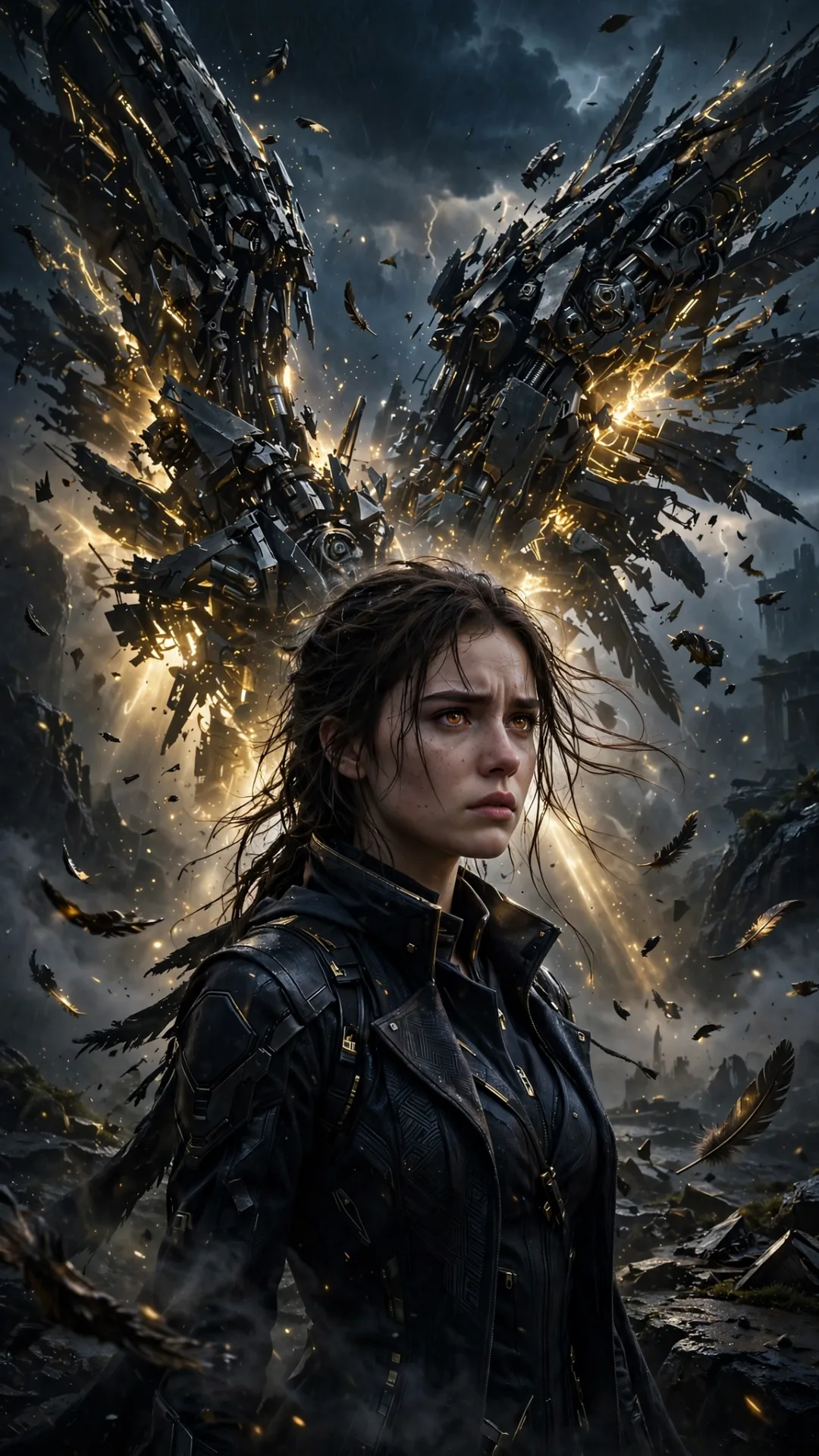 THE FALLEN ANGEL GIRL