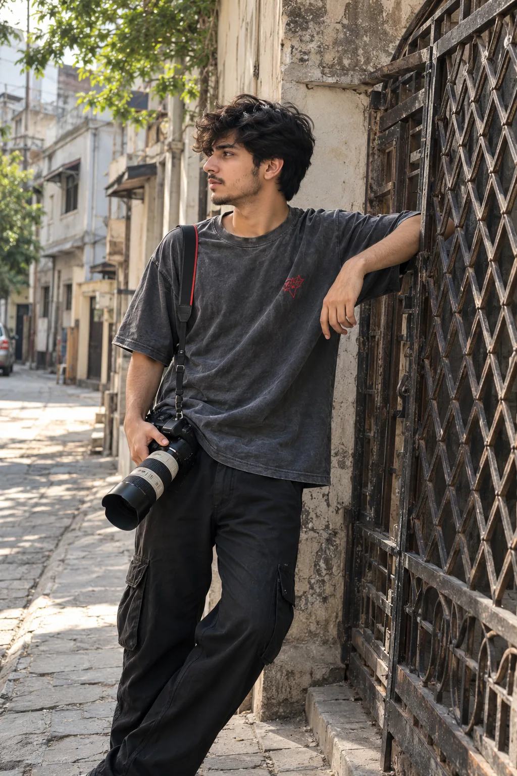 Ultra realistic cinematic portrait of a young Indian Man