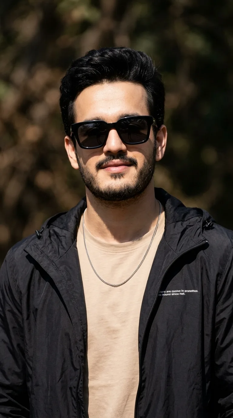 🕶️☀️ Warm Creator Vibe — Casual Outdoor Instagram Portrait Prompt 📸