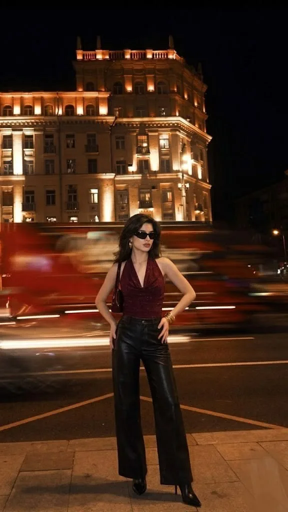 Viral Luxury Night City Fashion Shoot ✨🌙🏙️