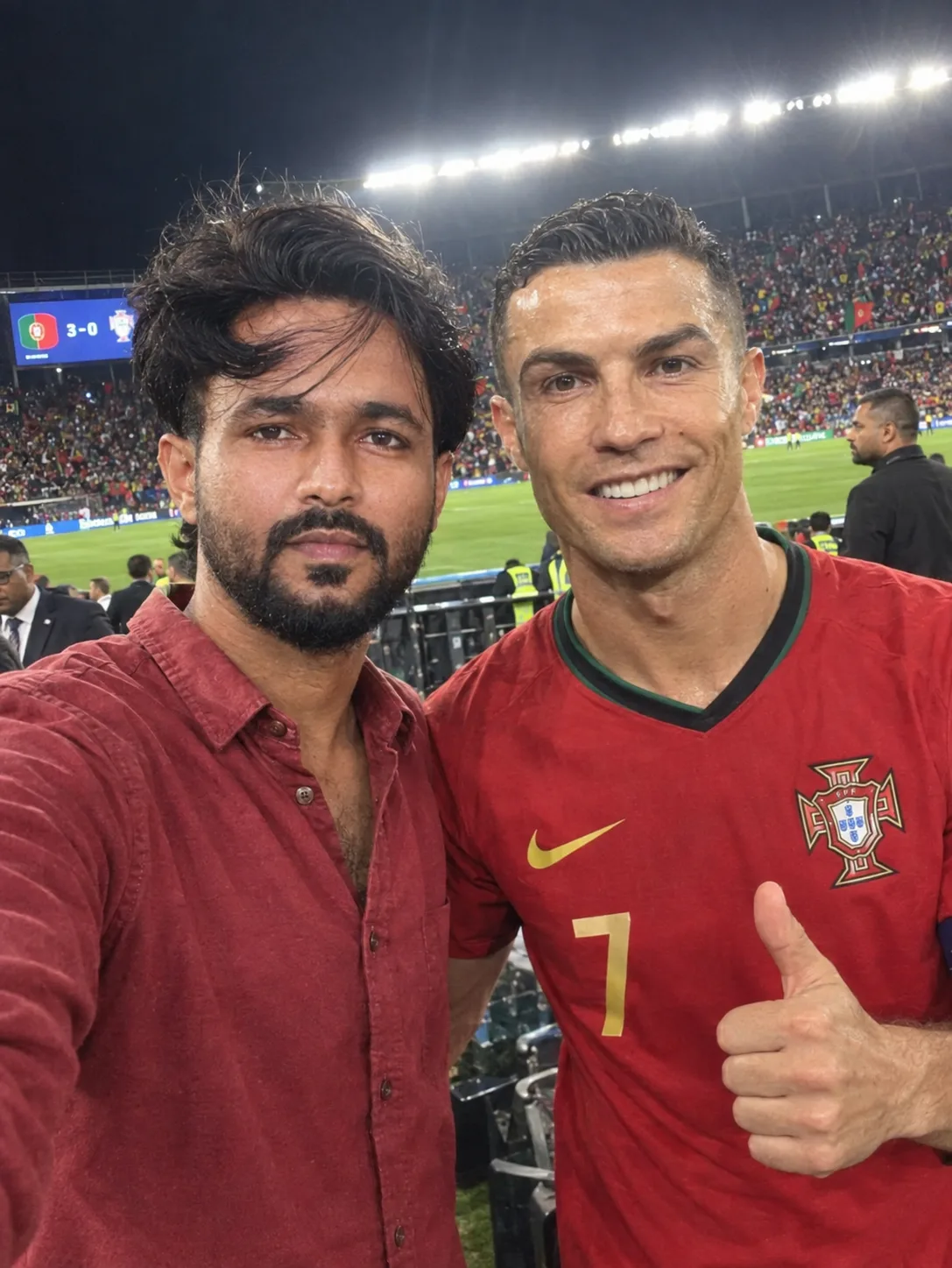 Selfie With GOAT
