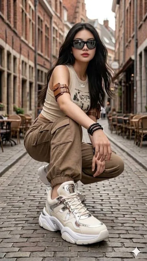 Cyber-Casual Streetwear