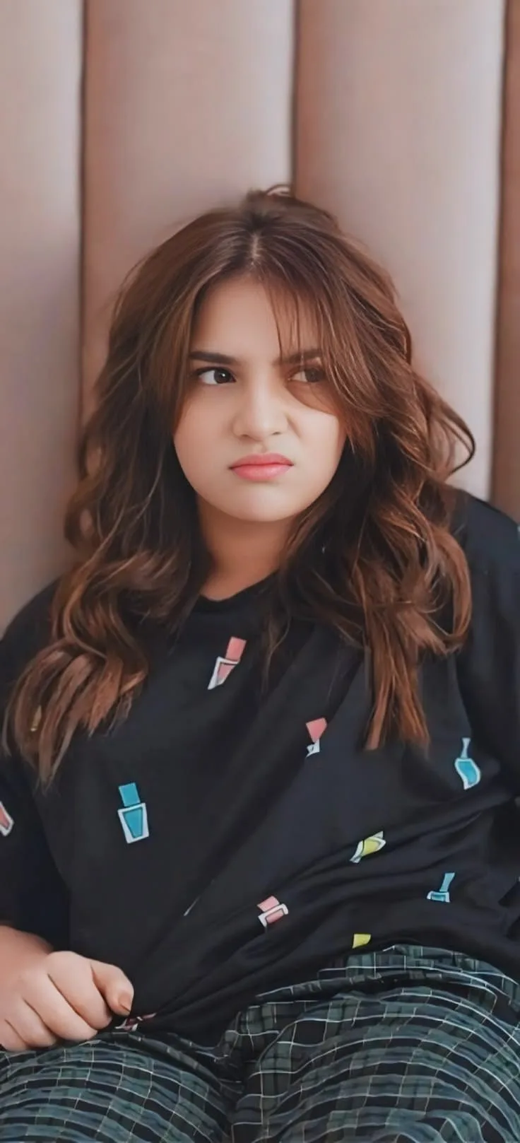 Cute Grumpy Expression Photography
