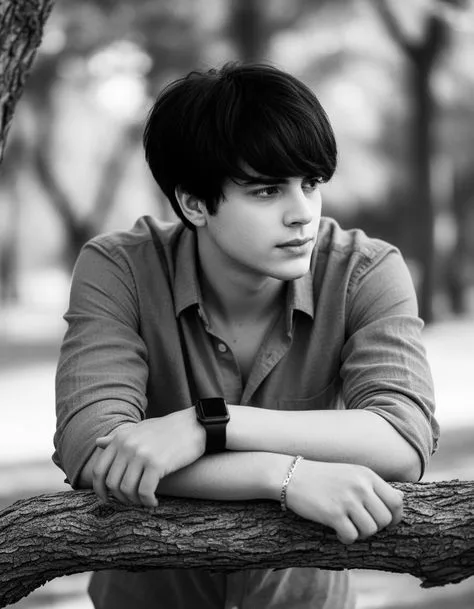 Classic Monochrome Portrait