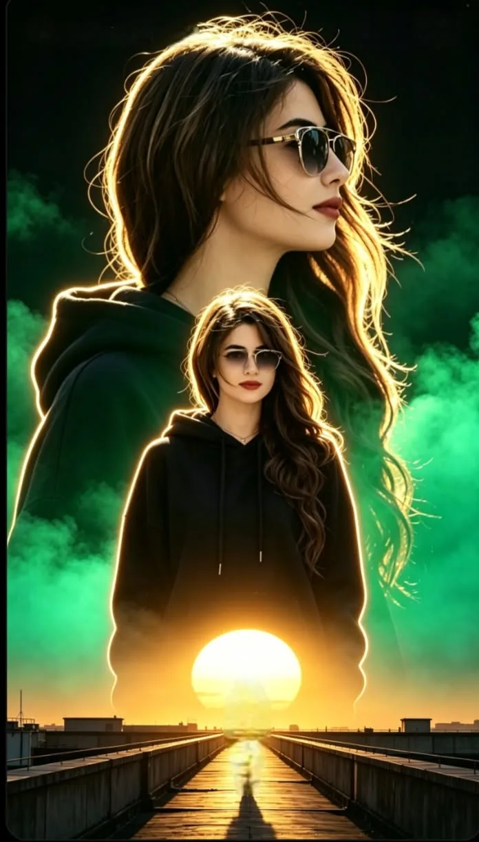 Double Layer Portrait Prompt