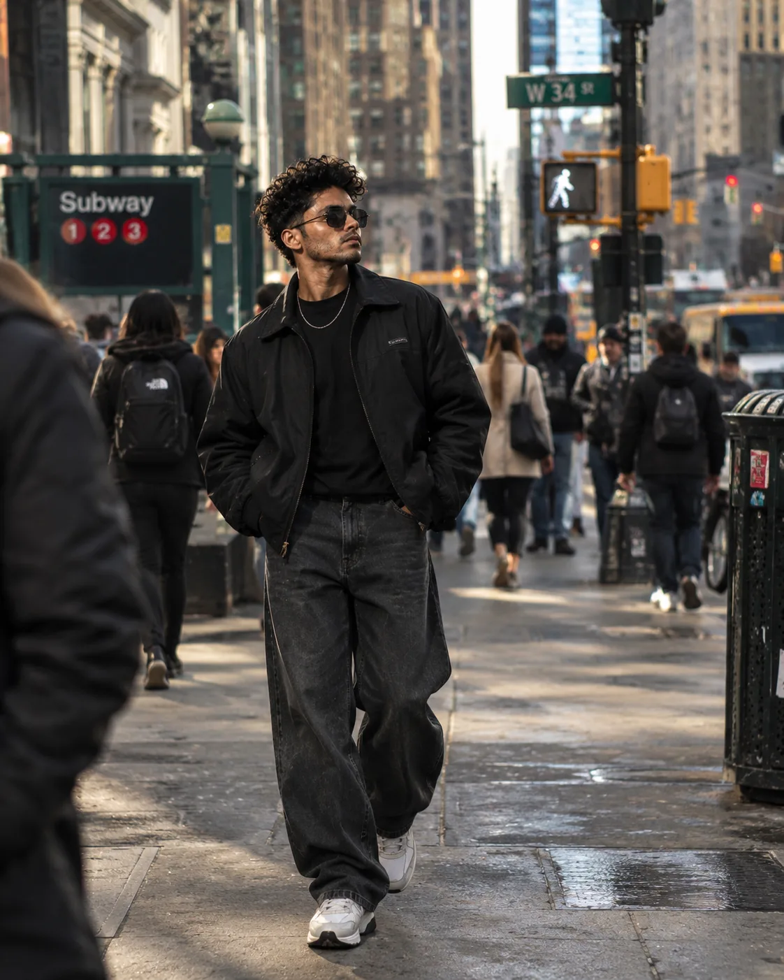 Street style full body