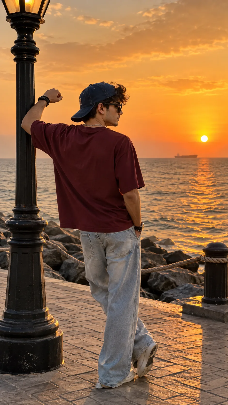 Ultra realistic cinematic portrait of a young man