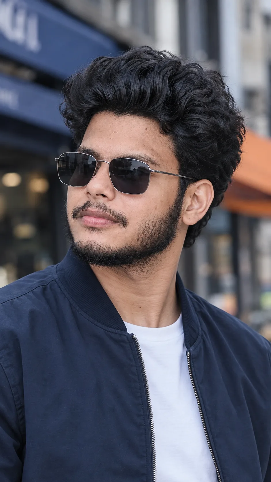 Facial Consistency Prompt Cinematic Urban Portrait