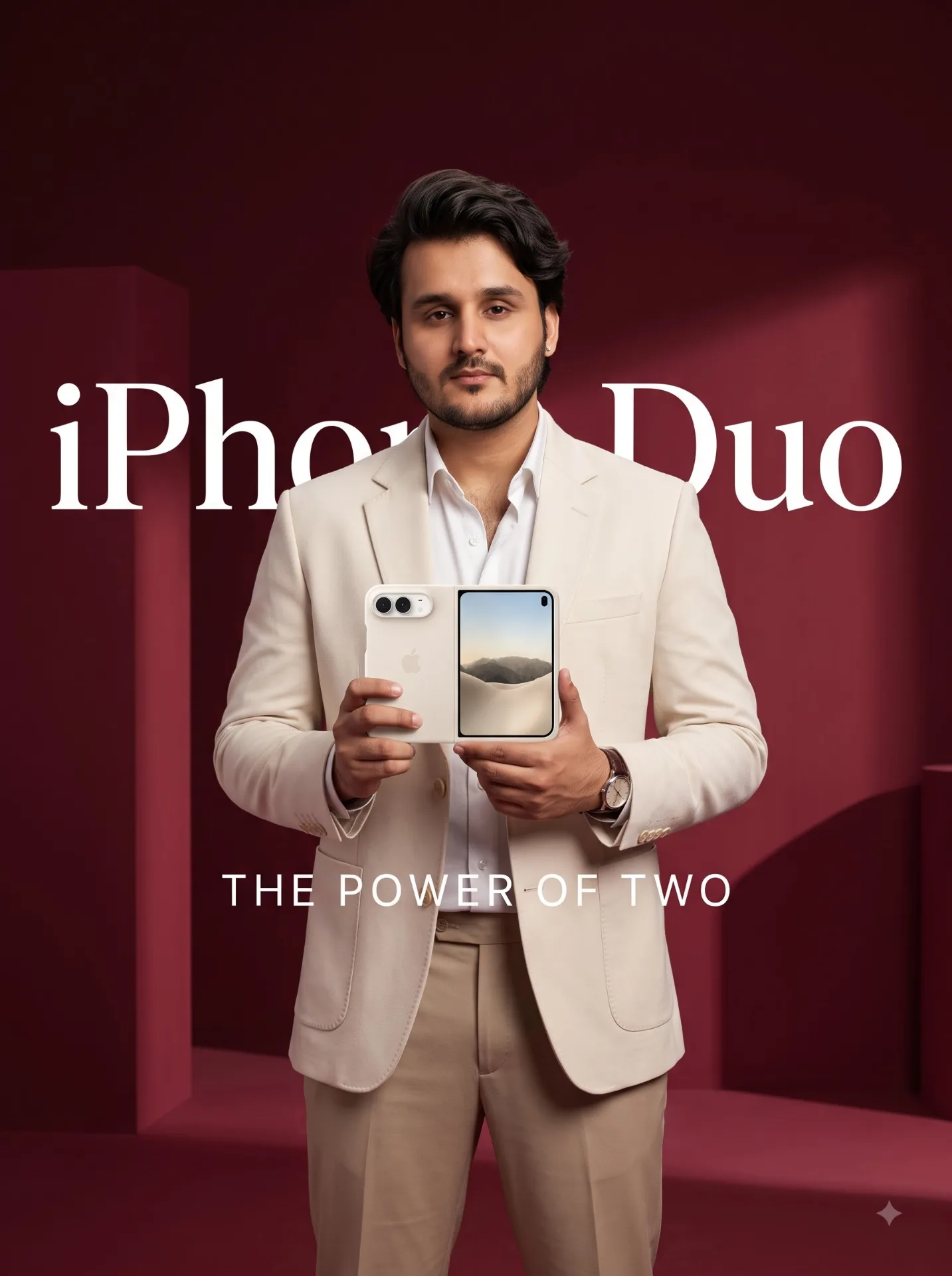 Iphone DUO - Promotional Image Prompt
