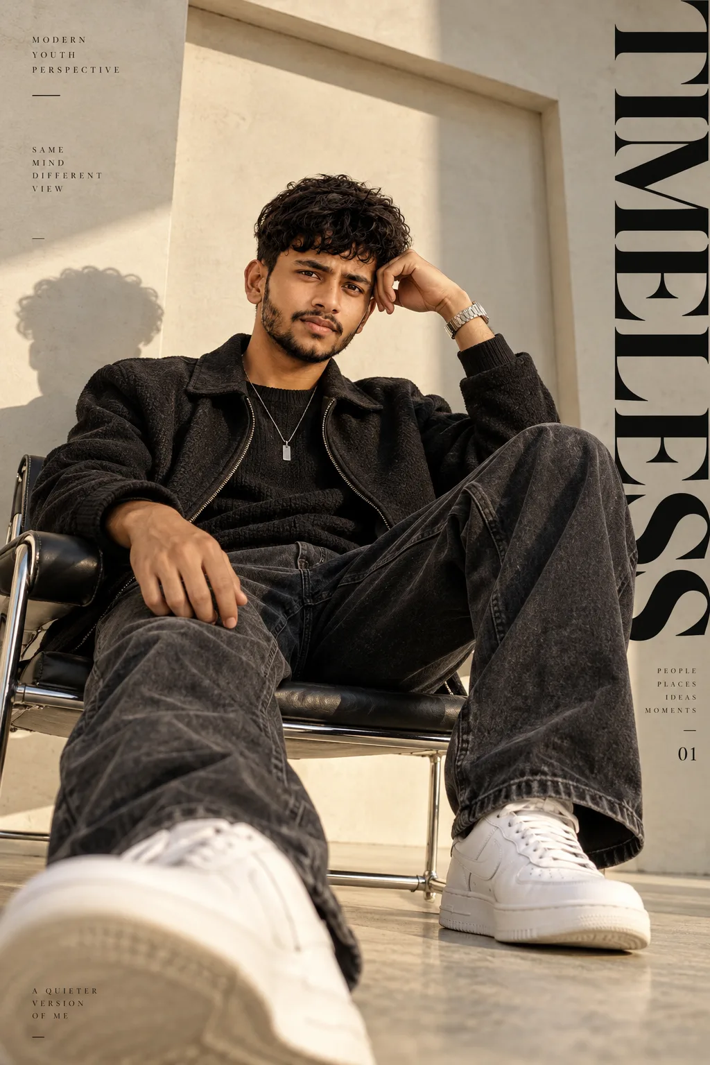 Low-Angle Luxury Fashion Editorial