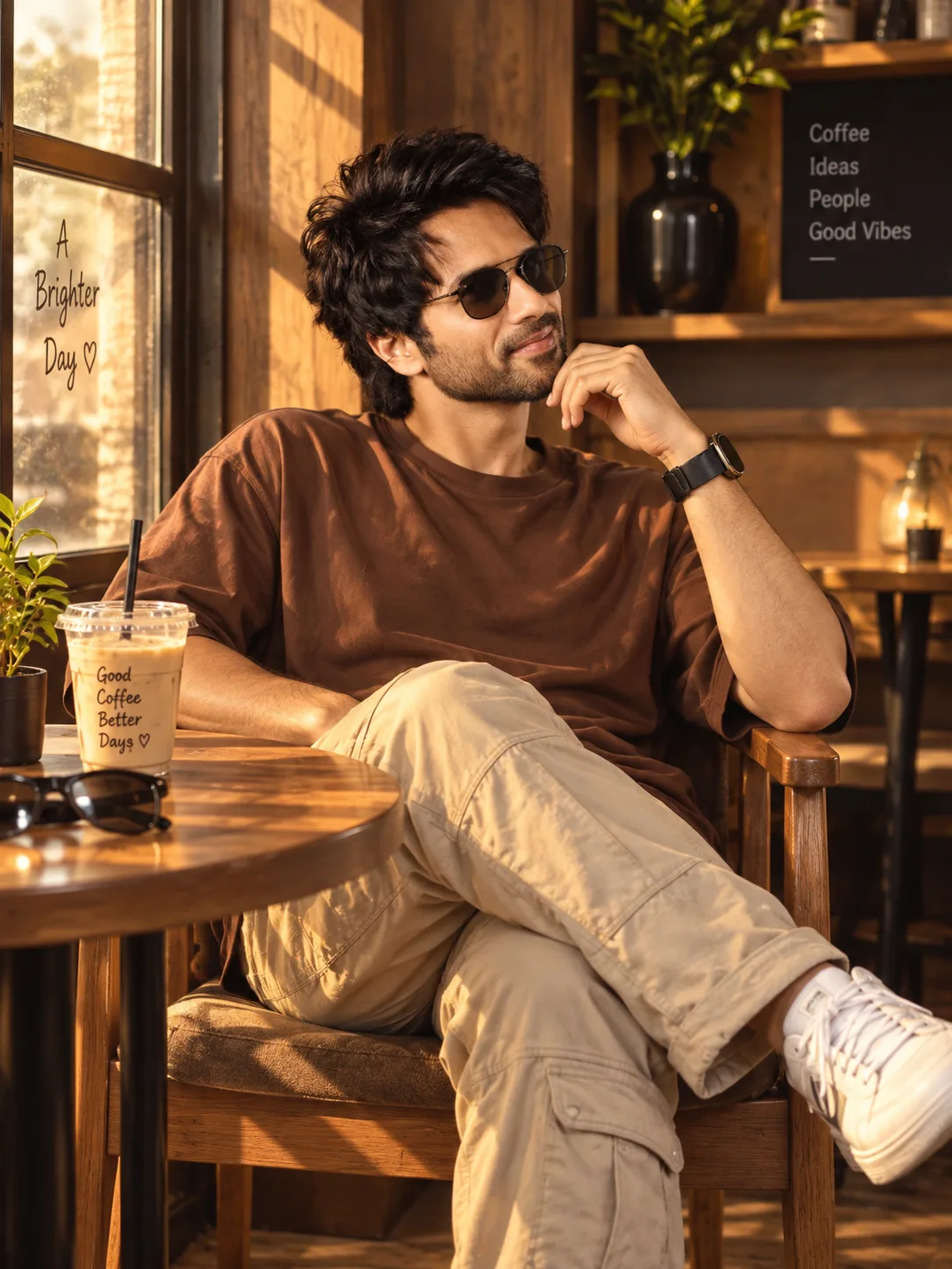 Golden Hour Café Vibes ☕✨