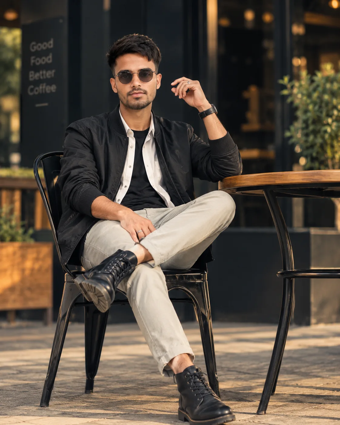 Café Vibes, Classy Attitude ☕🖤