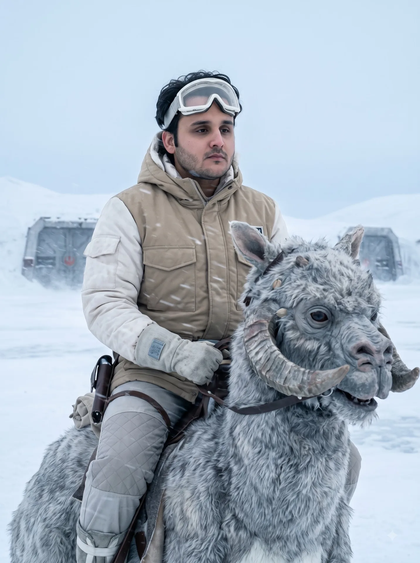 Tauntaun Ice ages prompt