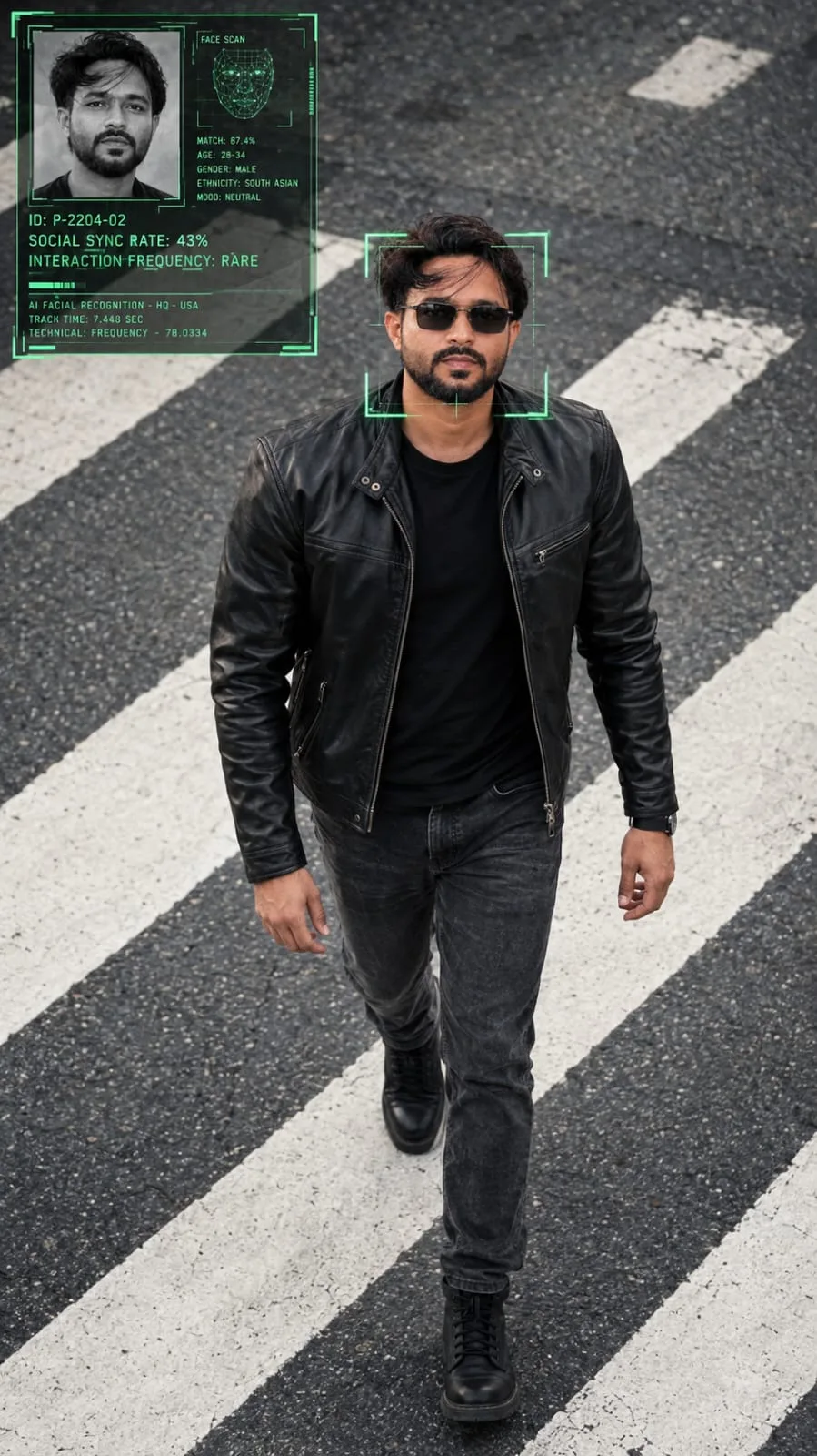 Cyberpunk Street Walk