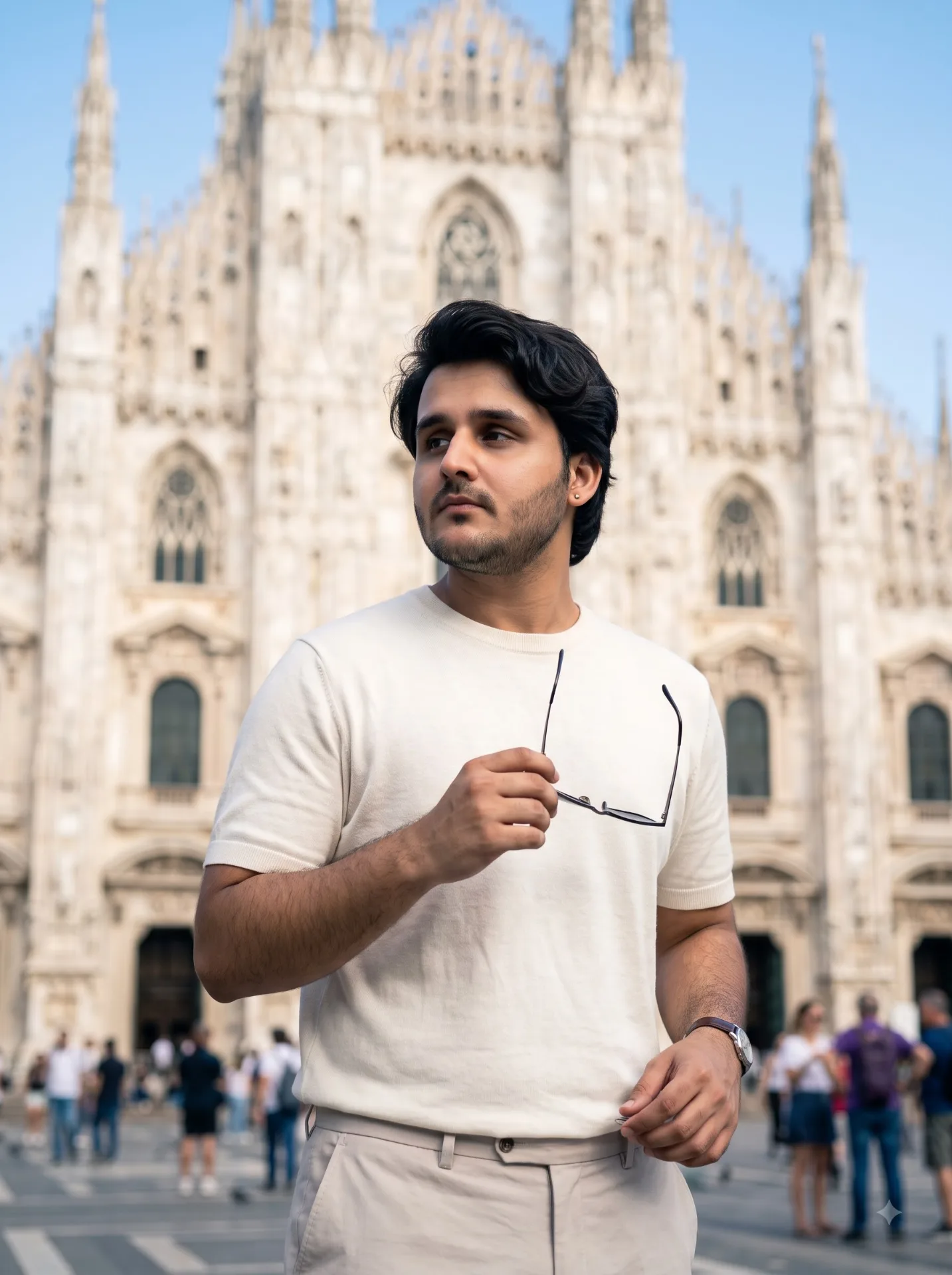 Monumental Milan cathedral
