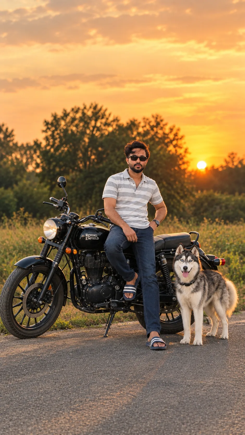 Evening With My Dog