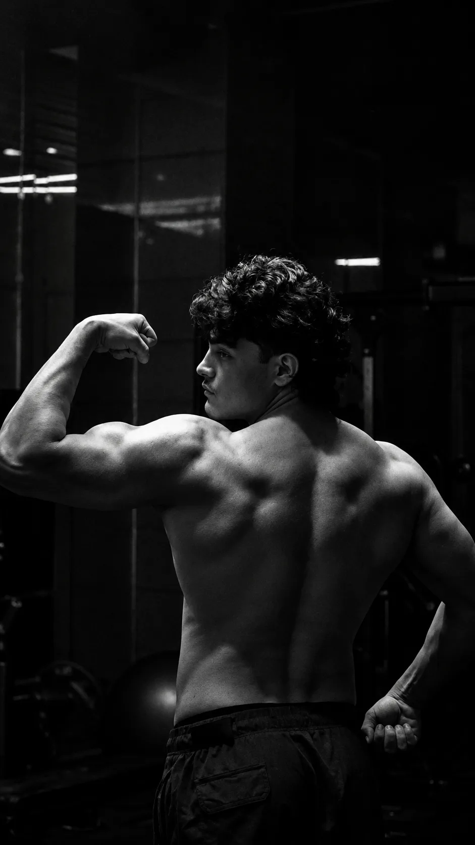 Cinematic black and white