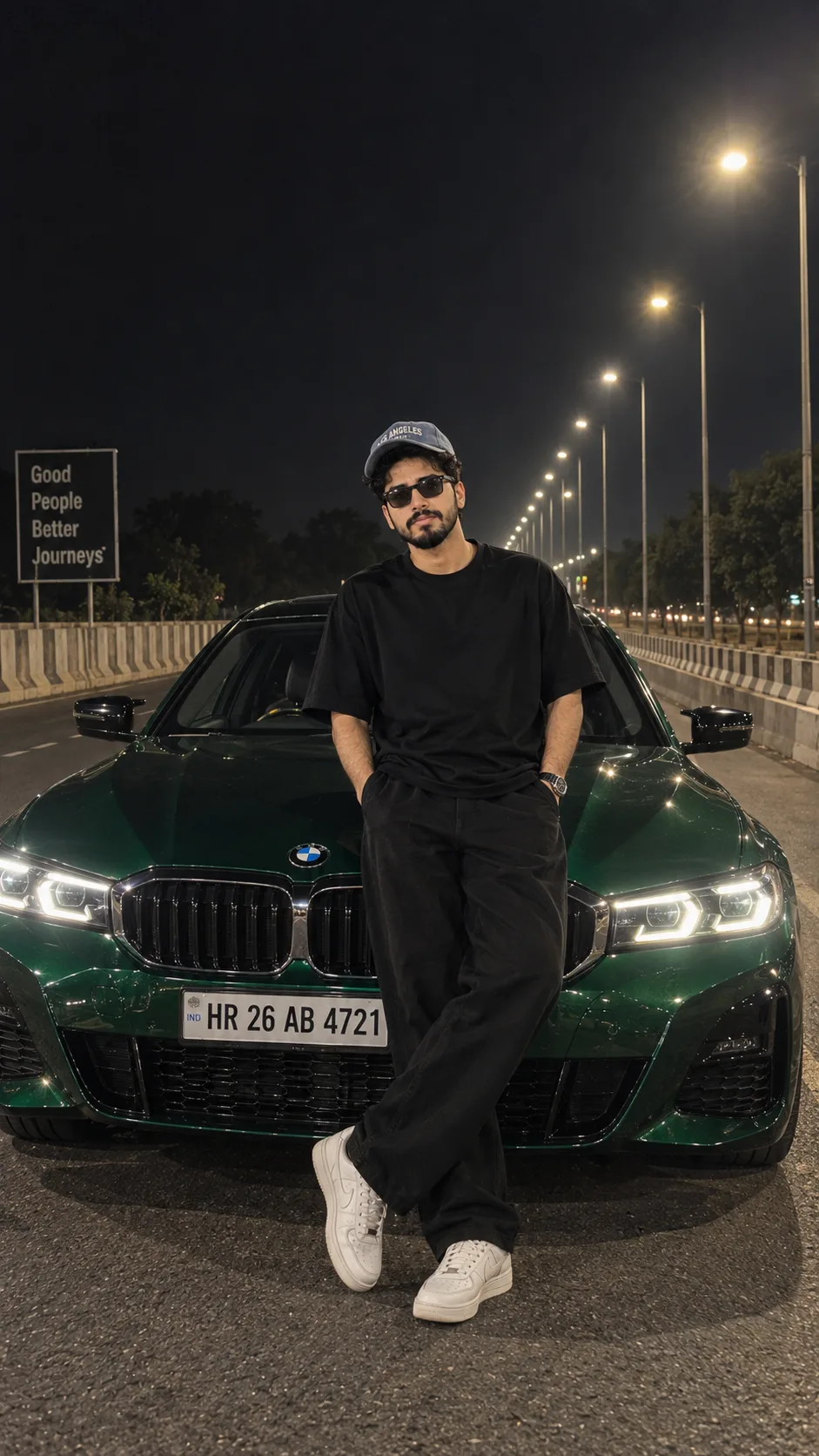 BMW Night Ride Prompt