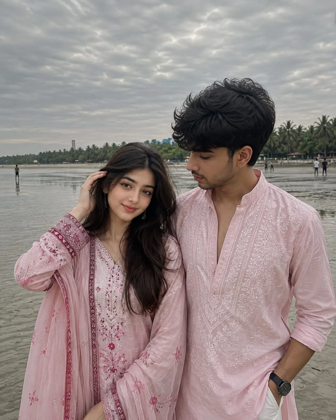 ''Beachside Bliss in Pink'' 🏖️💖