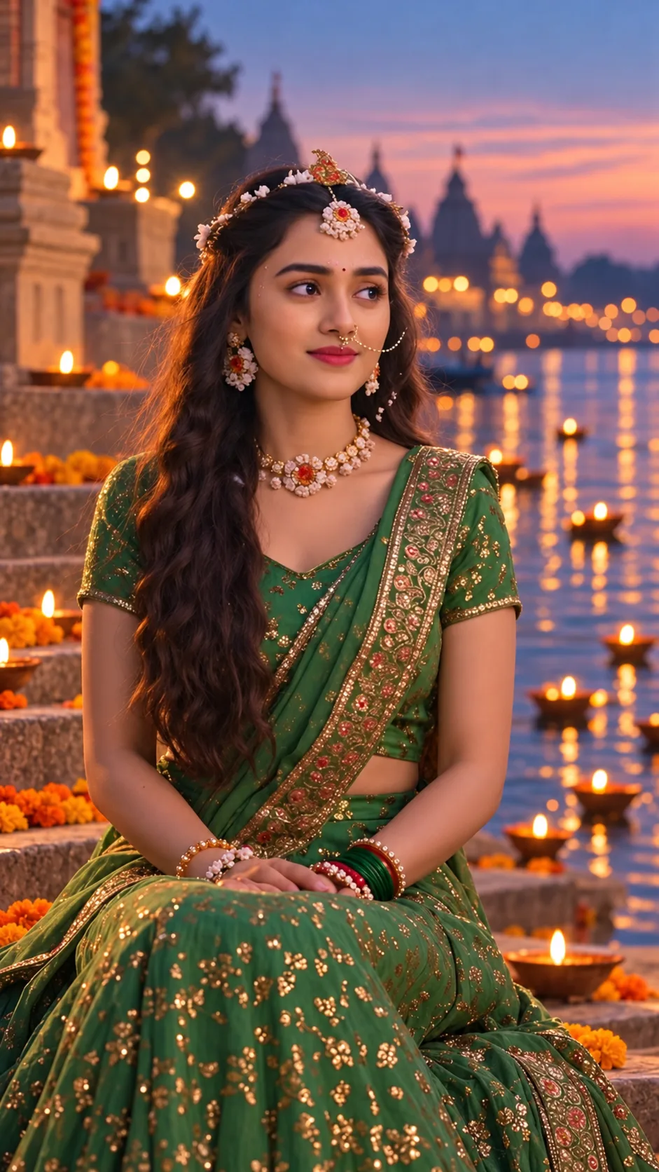 Cinematic Indian Festive Portrait