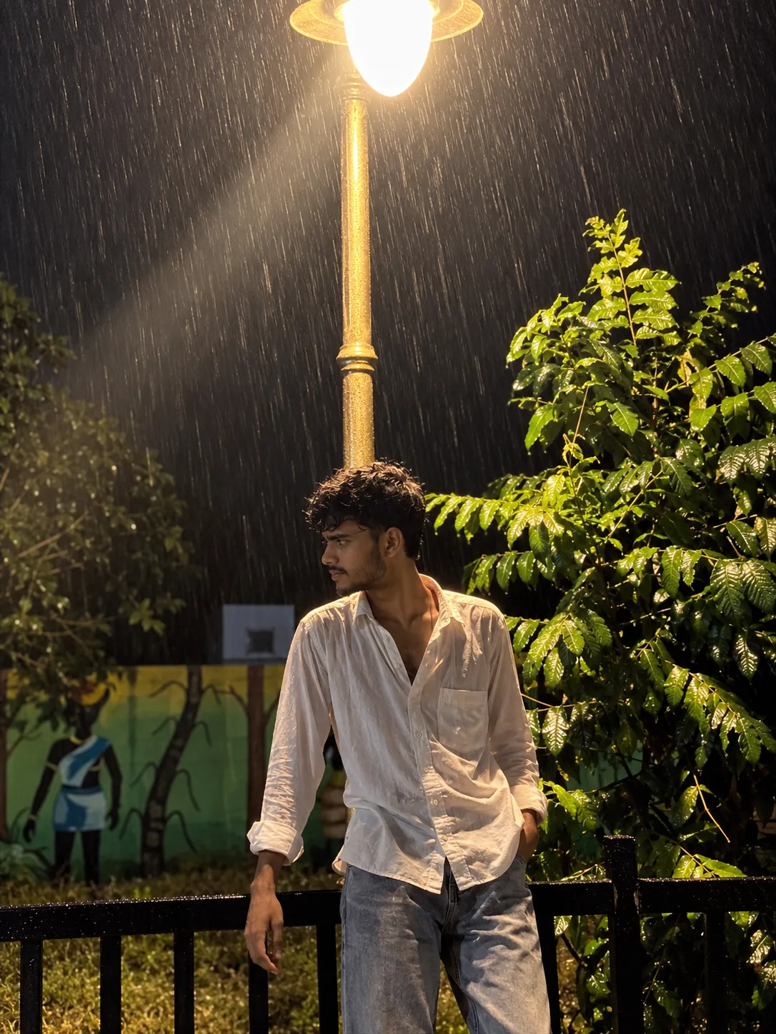 Midnight Rain Glow
