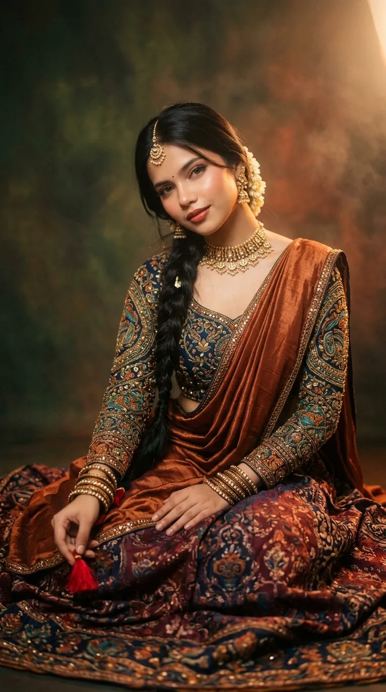 Desi portait of a young women
